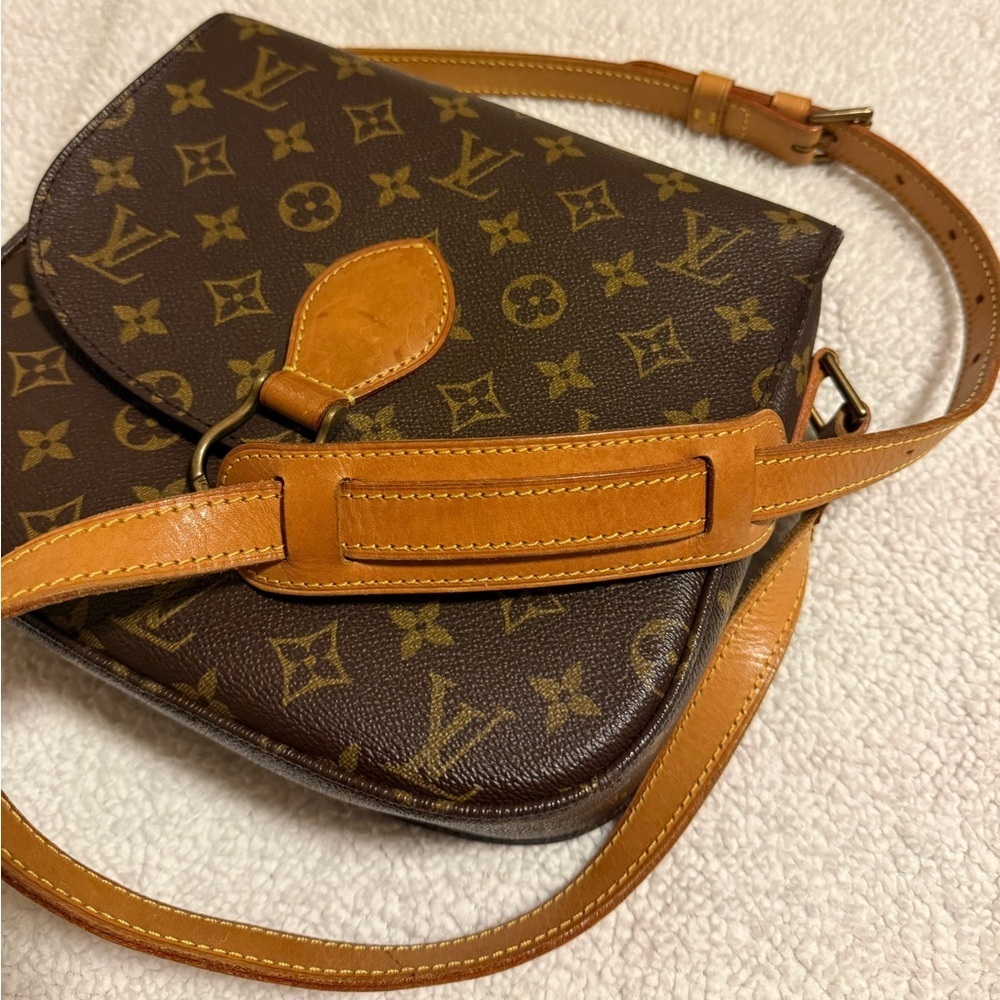 Louis Vuitton Monogram St. Cloud GM Crossbody Bag Purse Vintage LV Brown - Picture 9 of 16